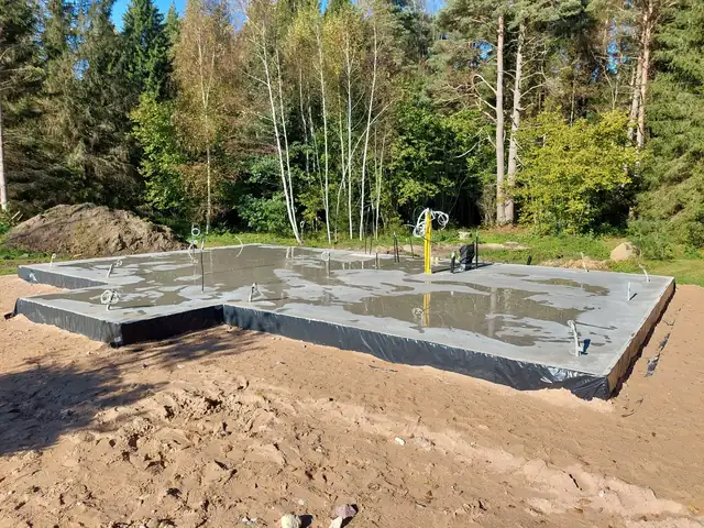 Eramu plaatvundament – Süld Ehitus, Saaremaa