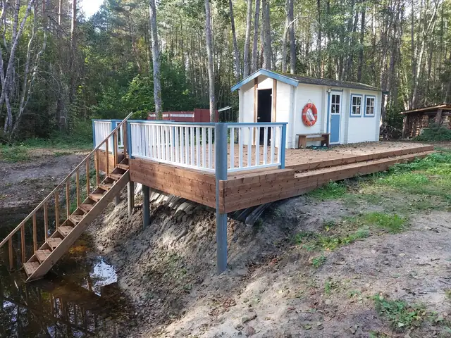 Sauna terass – Süld Ehitus, Saaremaa